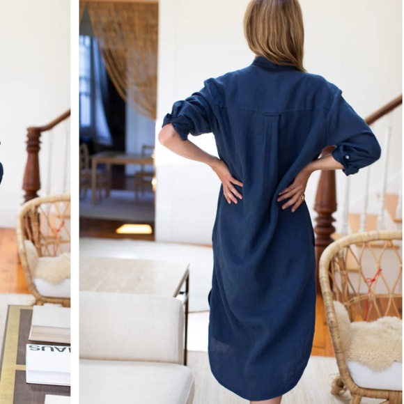 Emerson Fry Midi Shirtdress - Picture 8 of 9